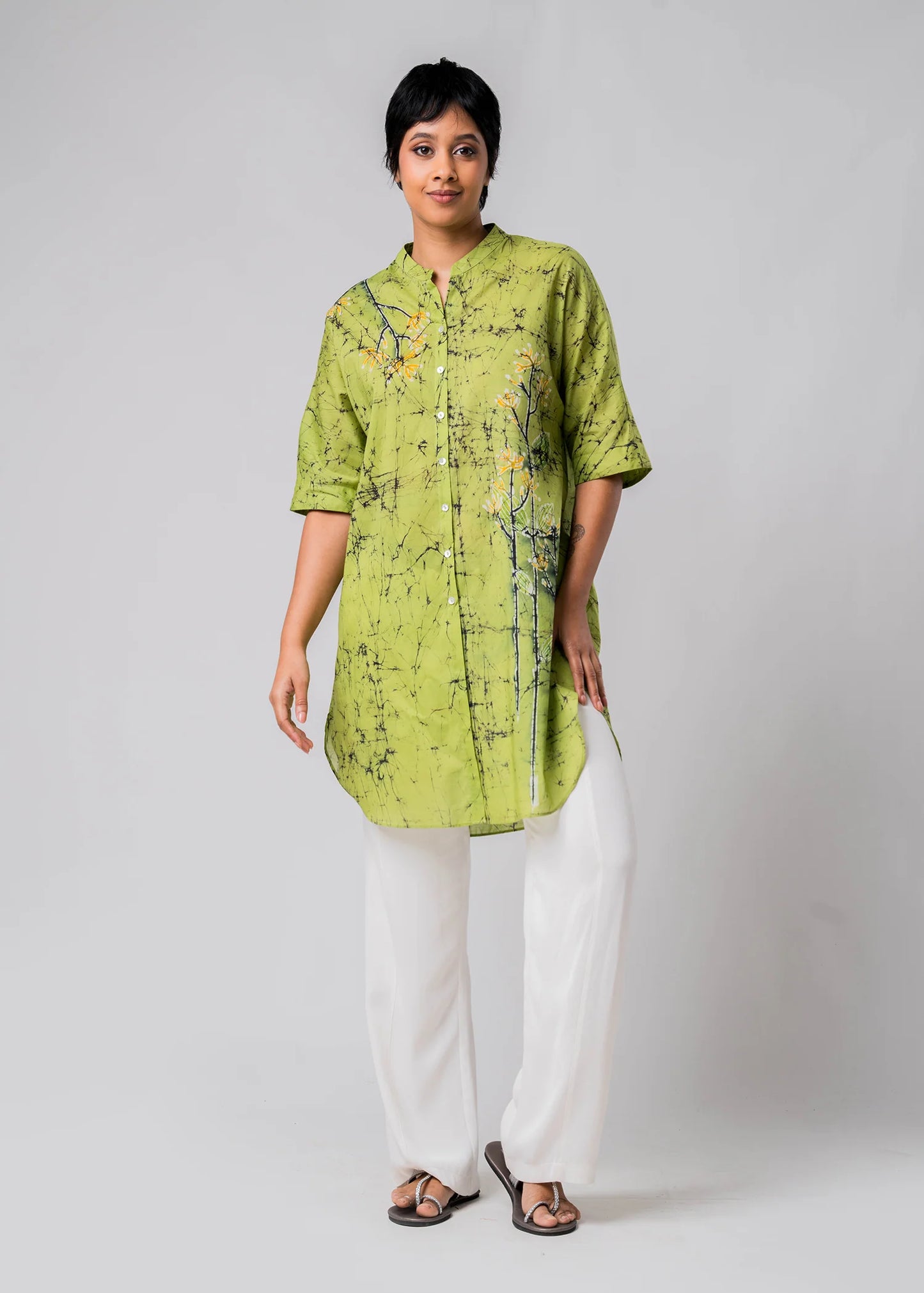 Midnight Mirage Batik Shirt