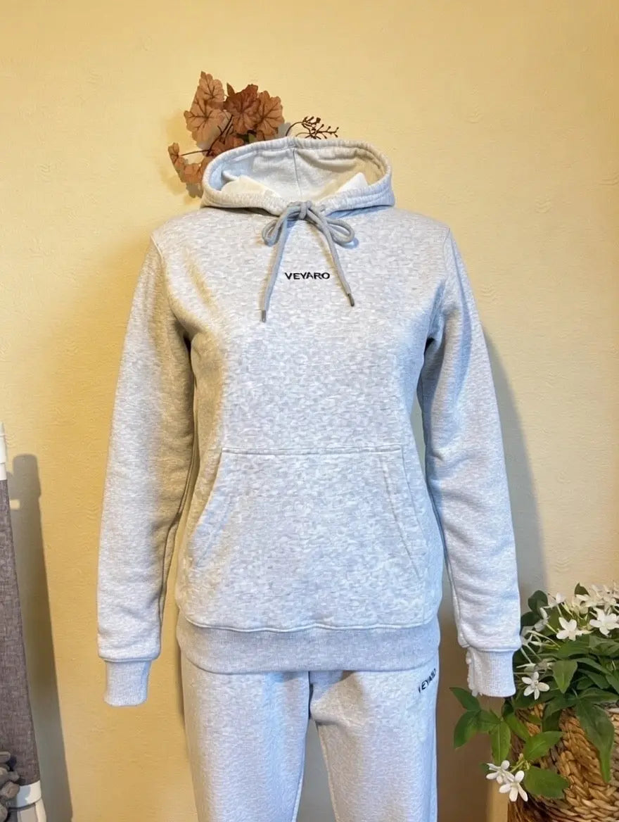 Street Wear Grey Hoodie-Regular Fit Veyaro
