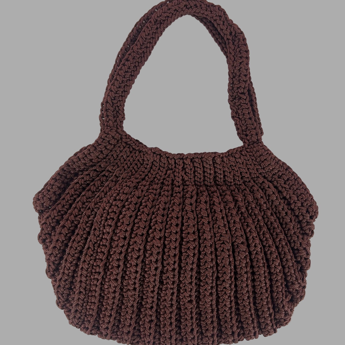 Handwoven Crochet Bow tote