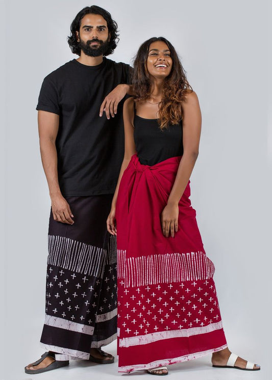 Ethereal Waves Batik Sarong