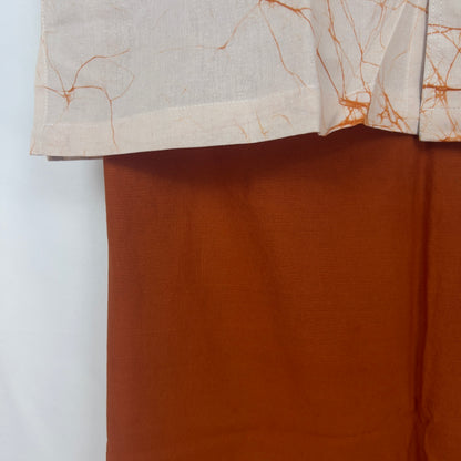 Men’s Handcrafted Batik Cotton Sarong & Shirt Set