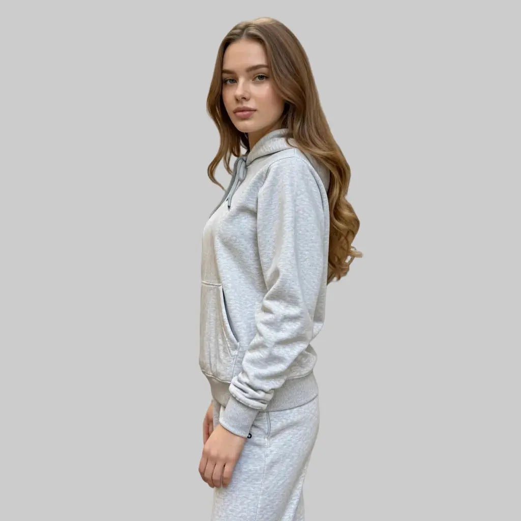 Street Wear Grey Hoodie-Regular Fit Veyaro