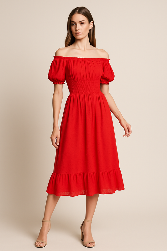 Veyaro Off Shoulder Dress