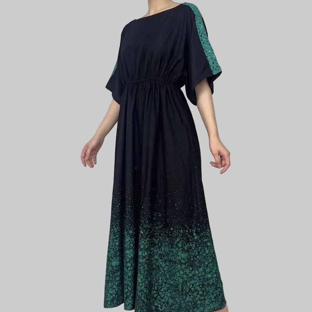 Artisan Handmade Batik Maxi Dress