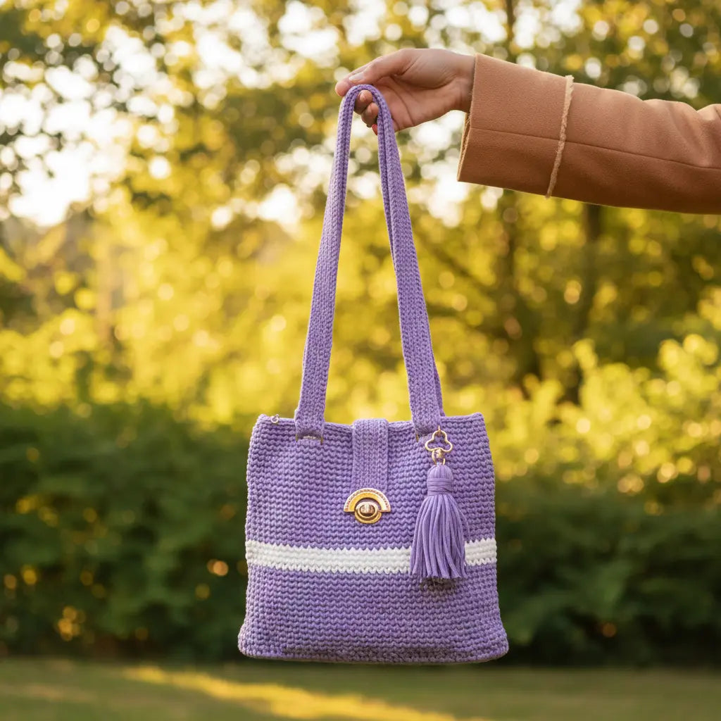 Handcrafted Crochet tote Veyaro