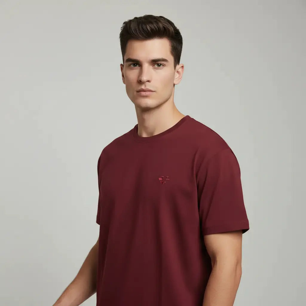 The Premium Heavyweight Tee | Structured 220gsm Cotton Veyaro