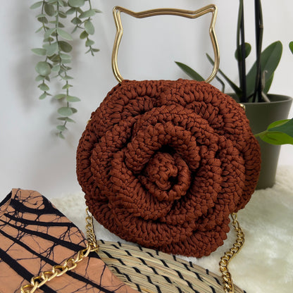 Amber Rose Crochet Bag