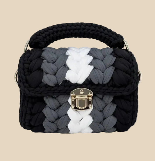 Hand-Woven Crochet Shoulder Bag/Purse Veyaro