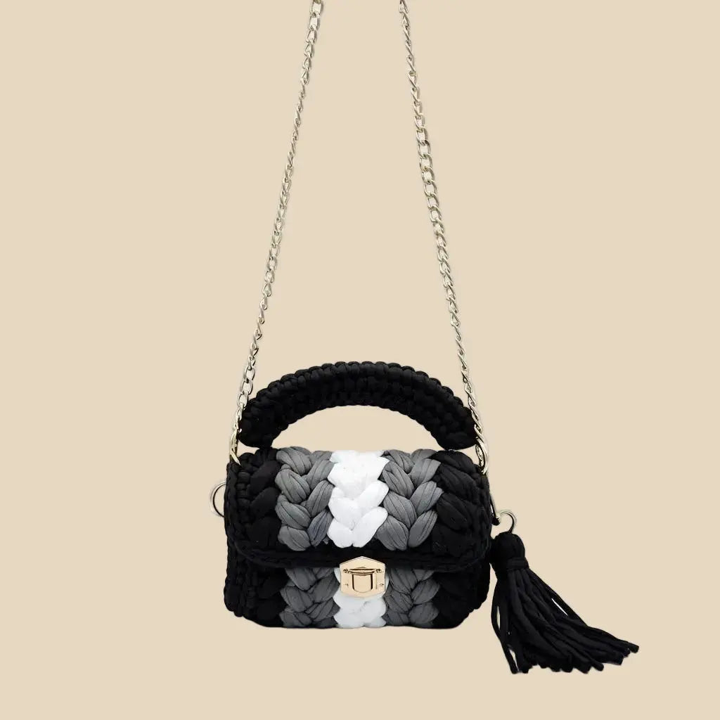 Hand-Woven Crochet Shoulder Bag/Purse Veyaro