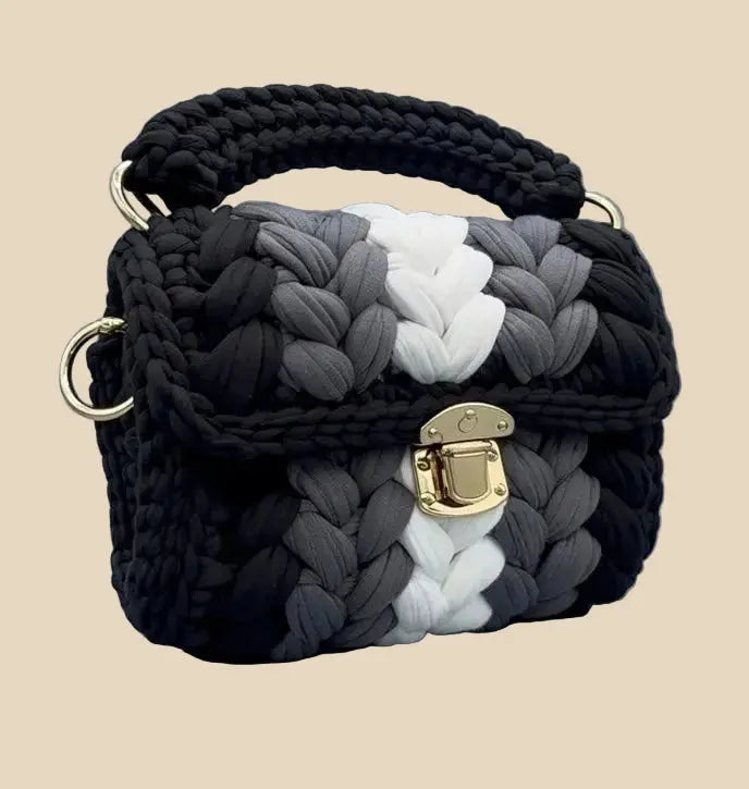 Hand-Woven Crochet Shoulder Bag/Purse Veyaro