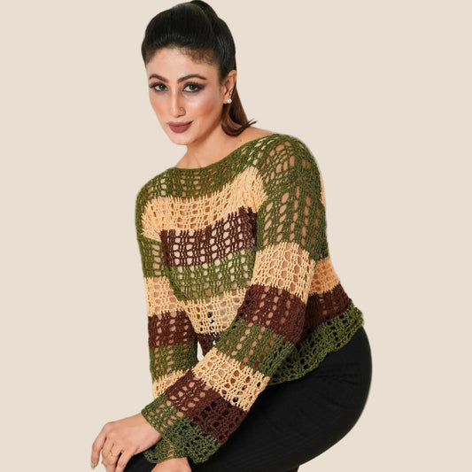 Crochet Handcrafted Top - Veyaro