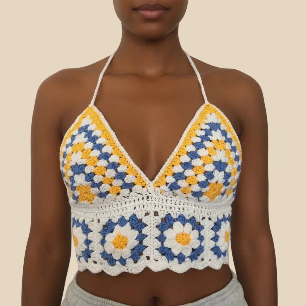 Handmade Crochet Top Veyaro