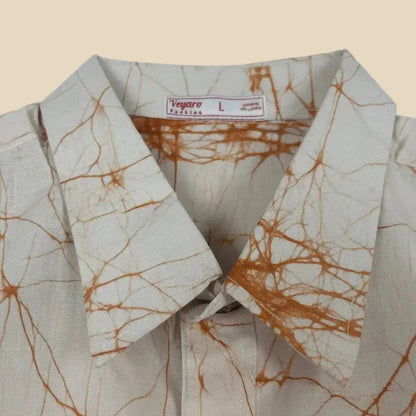Men’s Handcrafted Batik Cotton Sarong & Shirt Set Veyaro