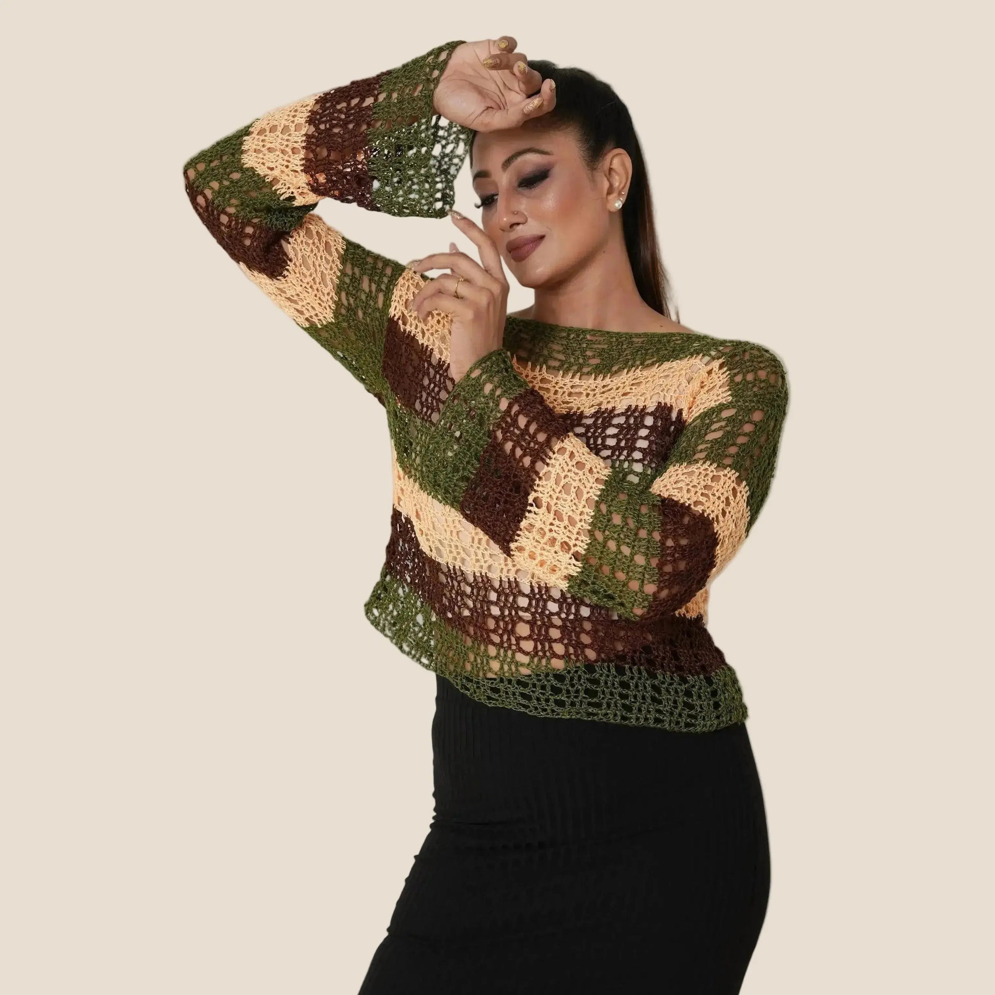 Crochet Handcrafted Top - Veyaro
