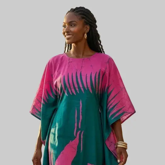 VEYARO Handmade Batik Caftan Veyaro