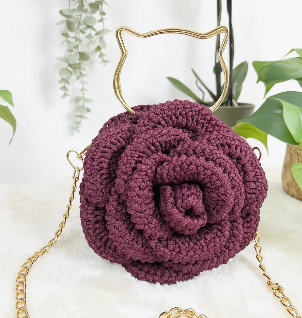 Veyaro Elegant Hand-crafted crochet Bag - Veyaro 